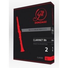 Gonzalez Classic Bb Clarinet Reeds - Box 10